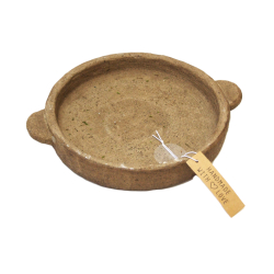 Patera betonowa podstawka 20cm Brązowa